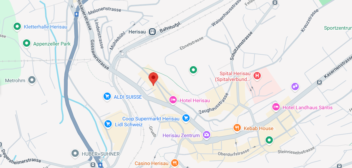 Map of Herisau location
