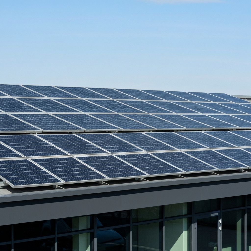 Photovoltaik Installation